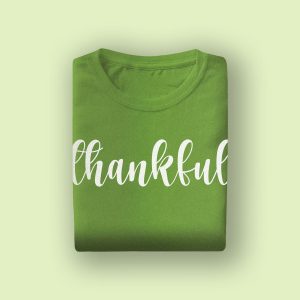 Camiseta estampada verde